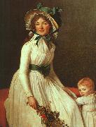 Portrait of Madame Seriziat, Jacques-Louis David